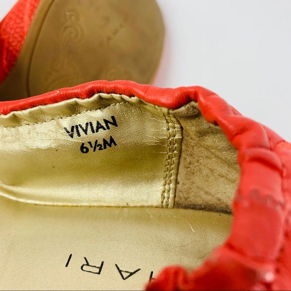 Tahari Vivian / Floral Embroider Ballet Flat - Picture 7 of 8